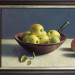 Still life with apples