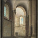 The choir of the church at Conques, France