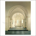 Apse of the romanesque church at Bozum